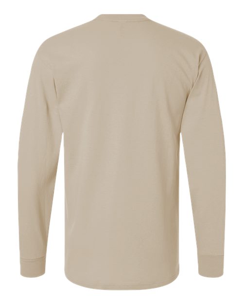 M&amp;O Unisex Gold Soft Touch Long Sleeve T-Shirt 4820