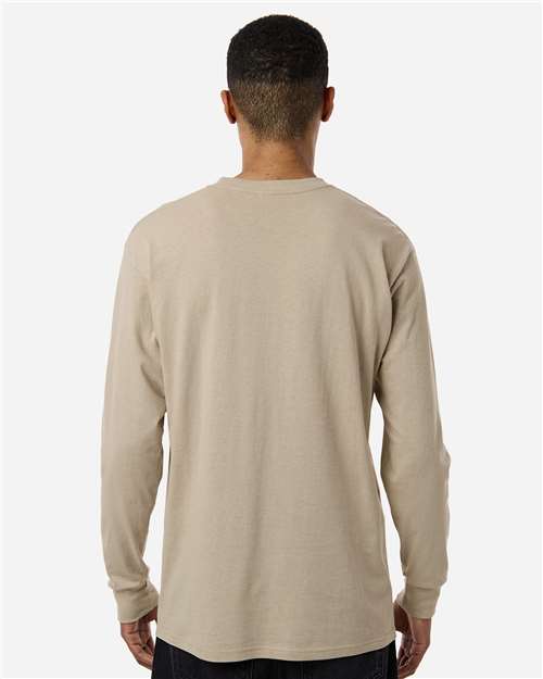 M&amp;O Unisex Gold Soft Touch Long Sleeve T-Shirt 4820