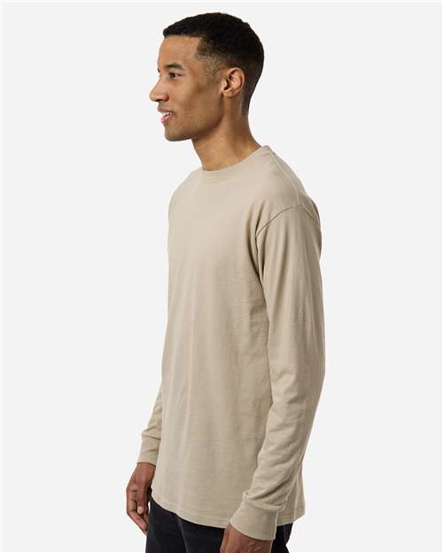 M&amp;O Unisex Gold Soft Touch Long Sleeve T-Shirt 4820