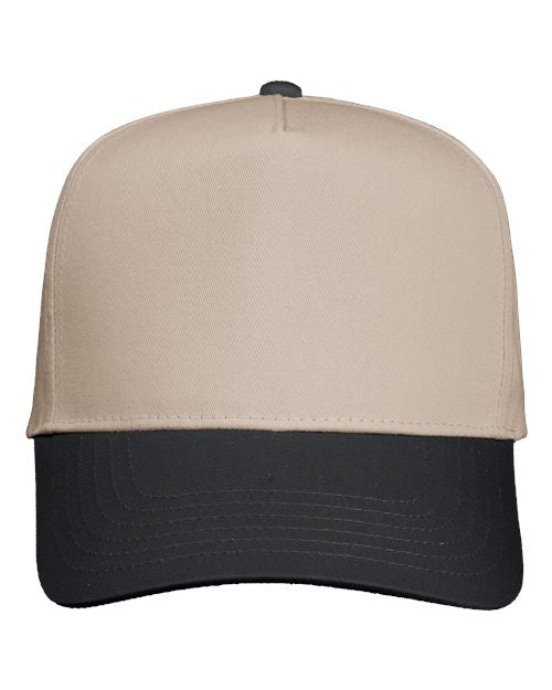 Valucap Five-Panel Twill Cap 8869