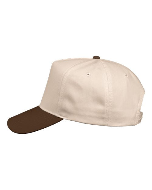 Valucap Five-Panel Twill Cap 8869