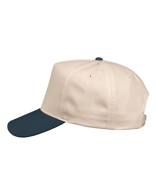 Valucap Five-Panel Twill Cap 8869