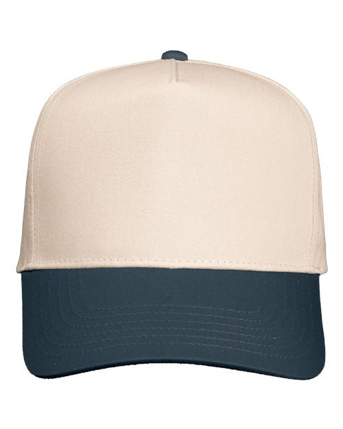 Valucap Five-Panel Twill Cap 8869