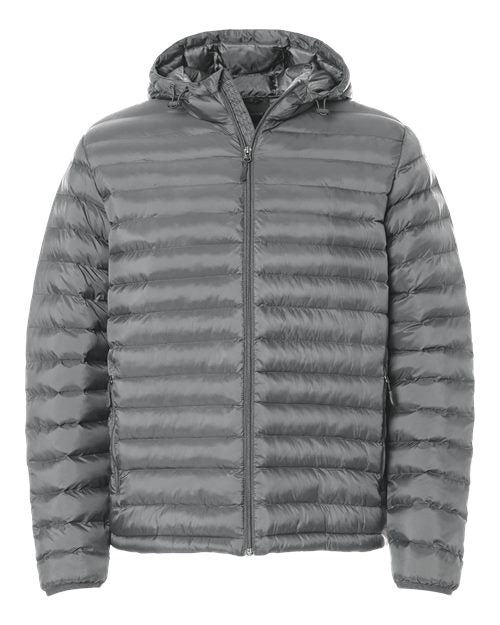 Weatherproof Men's Lightweight Poly-filled Hooded Puffer Jacket 26715