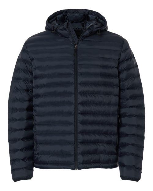 Weatherproof Men's Lightweight Poly-filled Hooded Puffer Jacket 26715