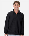 Hanes Unisex Beefy® Sweats Premium Heavyweight Quarter-Zip Sweatshirt OG900