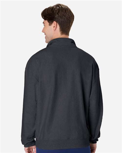 Hanes Unisex Beefy® Sweats Premium Heavyweight Quarter-Zip Sweatshirt OG900