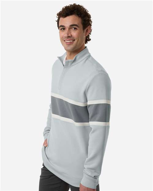 Swannies Men's Owen Quarter-Zip Colorblock Pullover SWOQ500