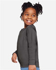 Rabbit Skins Toddler Fleece Crewneck Sweatshirt 3317