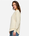 LAT Women's Weekend Fleece Crewneck Sweatshirt 3525