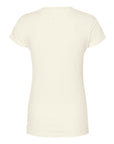 Tultex Women's Fine Jersey V-Neck T-Shirt 214
