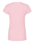 Tultex Women's Fine Jersey V-Neck T-Shirt 214