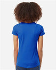 Tultex Women's Fine Jersey V-Neck T-Shirt 214