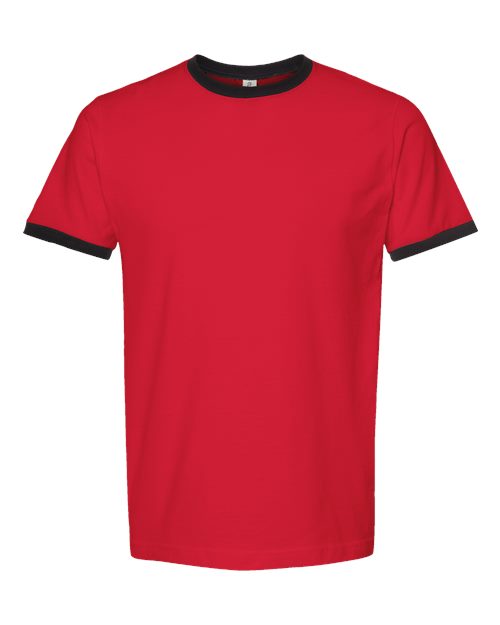 Tultex Unisex Fine Jersey Ringer T-Shirt 246