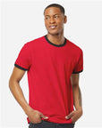 Tultex Unisex Fine Jersey Ringer T-Shirt 246