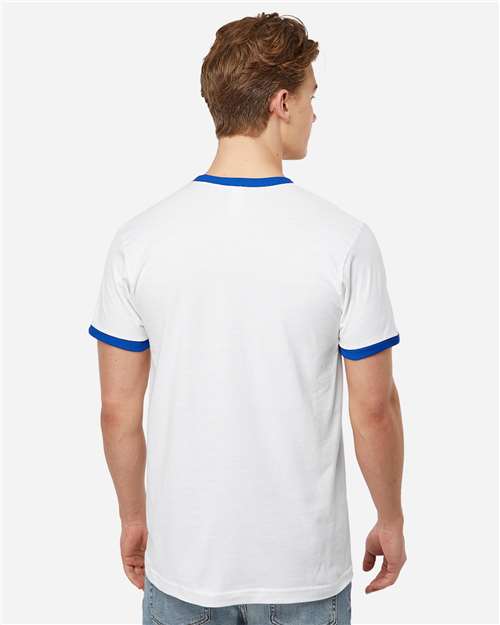 Tultex Unisex Fine Jersey Ringer T-Shirt 246