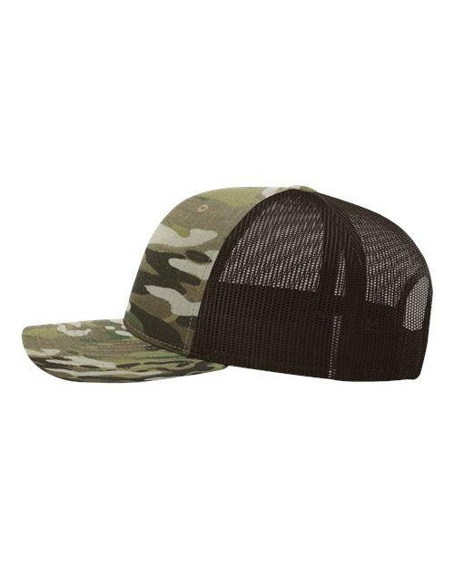 Richardson Printed Tactical Trucker Cap 112PT