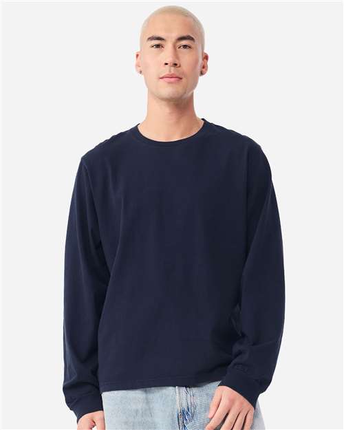BELLA + CANVAS Unisex Heavyweight Garment-Dyed Long Sleeve Tee 4851GD