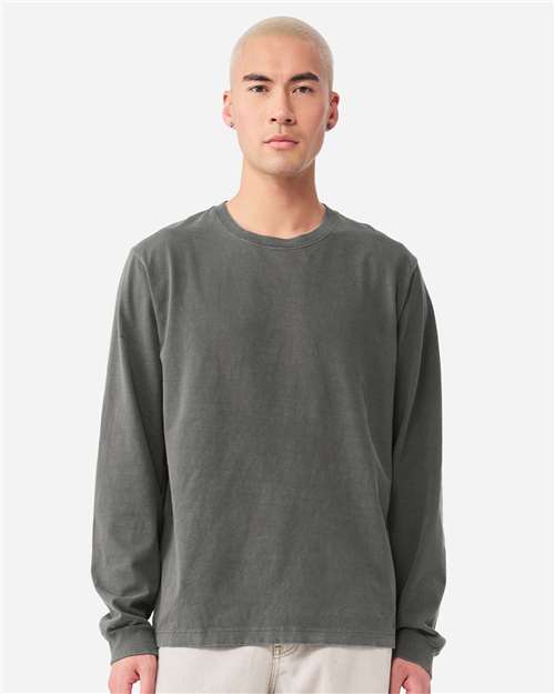 BELLA + CANVAS Unisex Heavyweight Garment-Dyed Long Sleeve Tee 4851GD