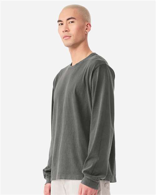 BELLA + CANVAS Unisex Heavyweight Garment-Dyed Long Sleeve Tee 4851GD