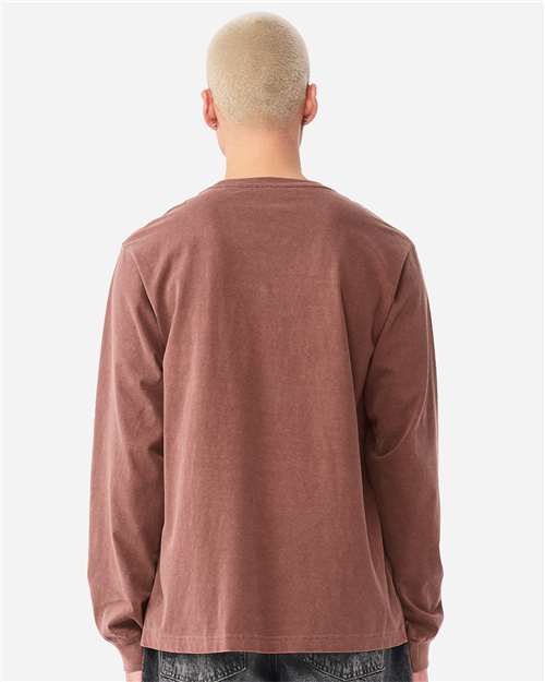 BELLA + CANVAS Unisex Heavyweight Garment-Dyed Long Sleeve Tee 4851GD