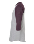 Tultex Unisex Fine Jersey Raglan T-Shirt 245
