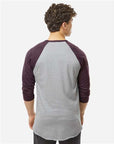 Tultex Unisex Fine Jersey Raglan T-Shirt 245