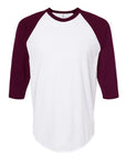 Tultex Unisex Fine Jersey Raglan T-Shirt 245
