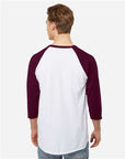 Tultex Unisex Fine Jersey Raglan T-Shirt 245