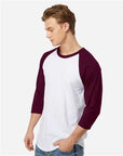 Tultex Unisex Fine Jersey Raglan T-Shirt 245