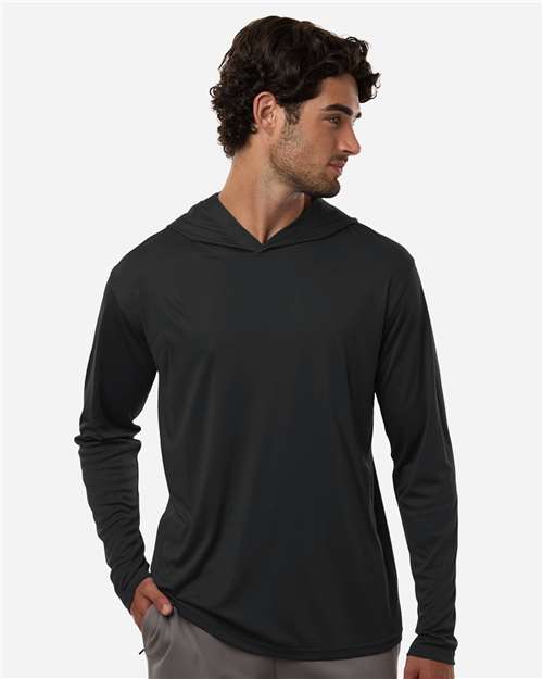 AllPro Unisex Pro-Lock Performance Hooded Long Sleeve T-Shirt 48510