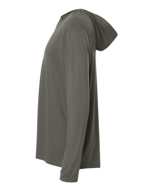 AllPro Unisex Pro-Lock Performance Hooded Long Sleeve T-Shirt 48510