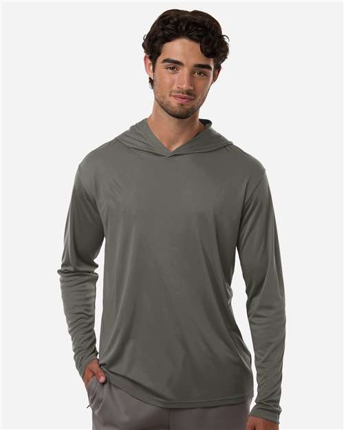 AllPro Unisex Pro-Lock Performance Hooded Long Sleeve T-Shirt 48510