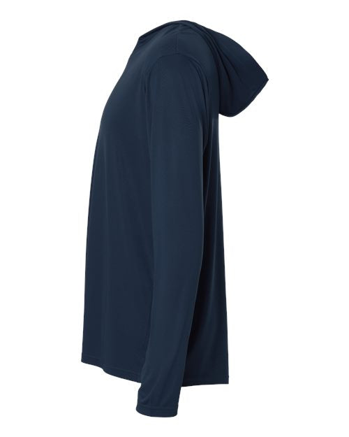 AllPro Unisex Pro-Lock Performance Hooded Long Sleeve T-Shirt 48510