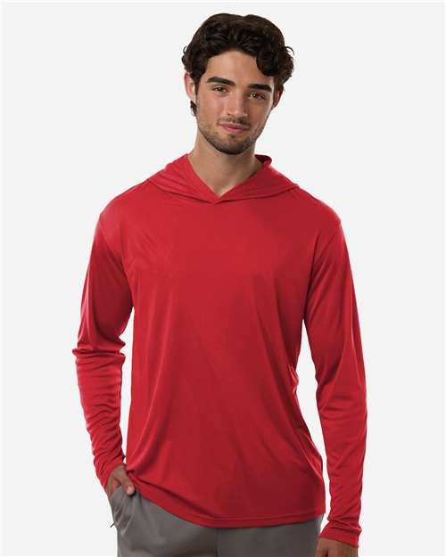 AllPro Unisex Pro-Lock Performance Hooded Long Sleeve T-Shirt 48510