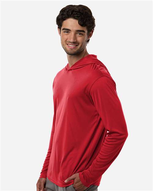 AllPro Unisex Pro-Lock Performance Hooded Long Sleeve T-Shirt 48510