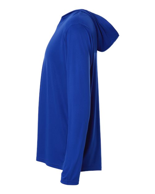 AllPro Unisex Pro-Lock Performance Hooded Long Sleeve T-Shirt 48510