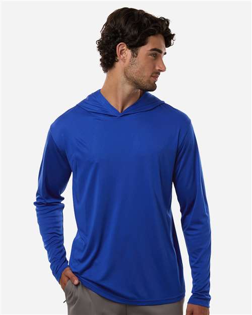 AllPro Unisex Pro-Lock Performance Hooded Long Sleeve T-Shirt 48510