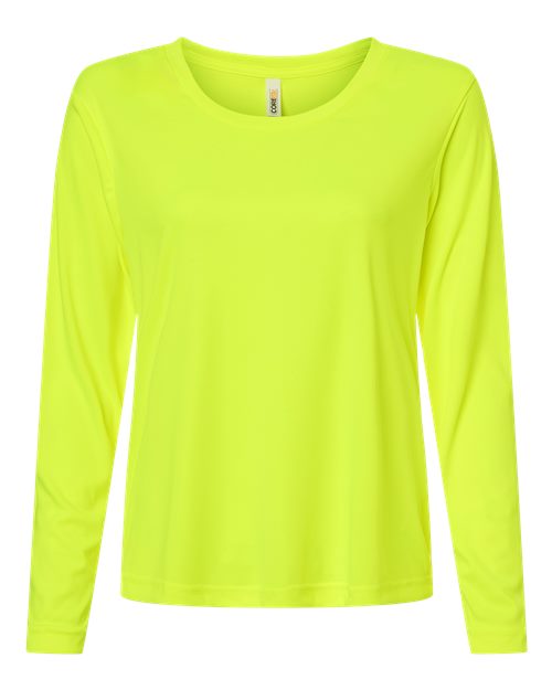 CORE365 Women's Capital Performance Long Sleeve T-Shirt CE10LW