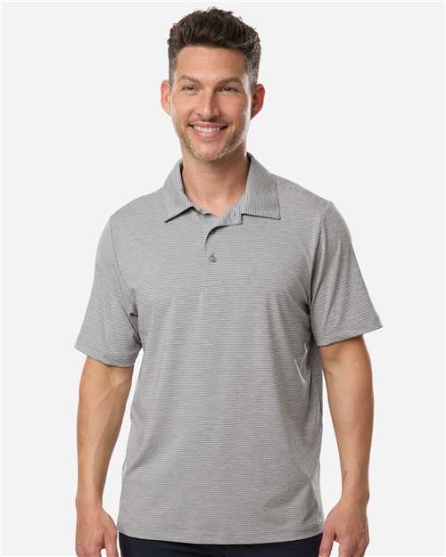 Team 365 Men's Relay Heathered Stripe Polo TT125