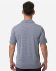 Team 365 Men's Relay Heathered Stripe Polo TT125