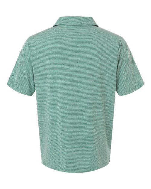 Team 365 Men's Relay Heathered Stripe Polo TT125