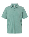 Team 365 Men's Relay Heathered Stripe Polo TT125