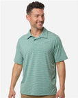 Team 365 Men's Relay Heathered Stripe Polo TT125