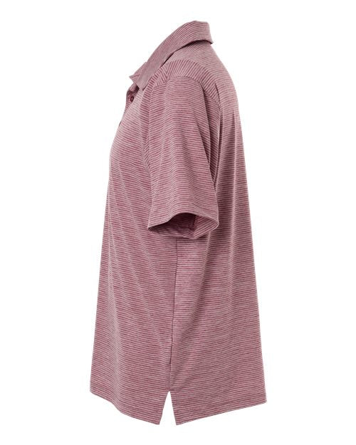 Team 365 Men's Relay Heathered Stripe Polo TT125