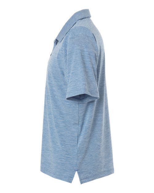 Team 365 Men's Relay Heathered Stripe Polo TT125