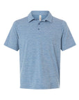 Team 365 Men's Relay Heathered Stripe Polo TT125
