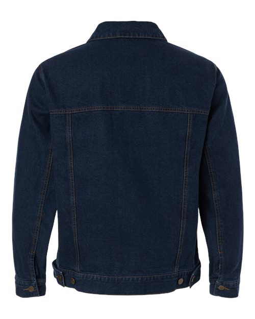 Harriton Unisex Cooper Denim Jacket M75