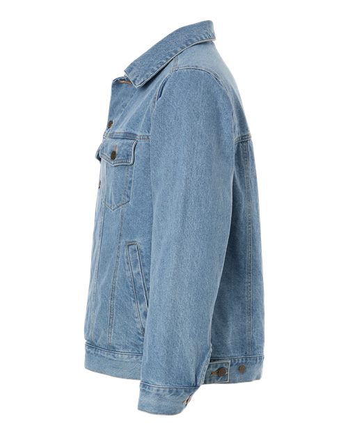 Harriton Unisex Cooper Denim Jacket M75