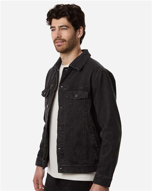 Harriton Unisex Cooper Denim Jacket M75